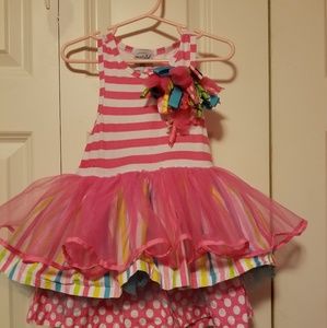 Mudpie dress size 12-18 months. Worn once